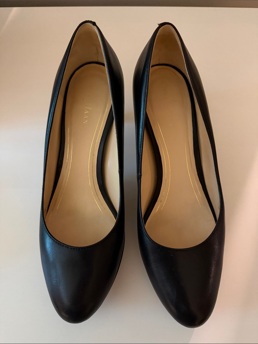 Cole Haan Black Leather Women's Heels